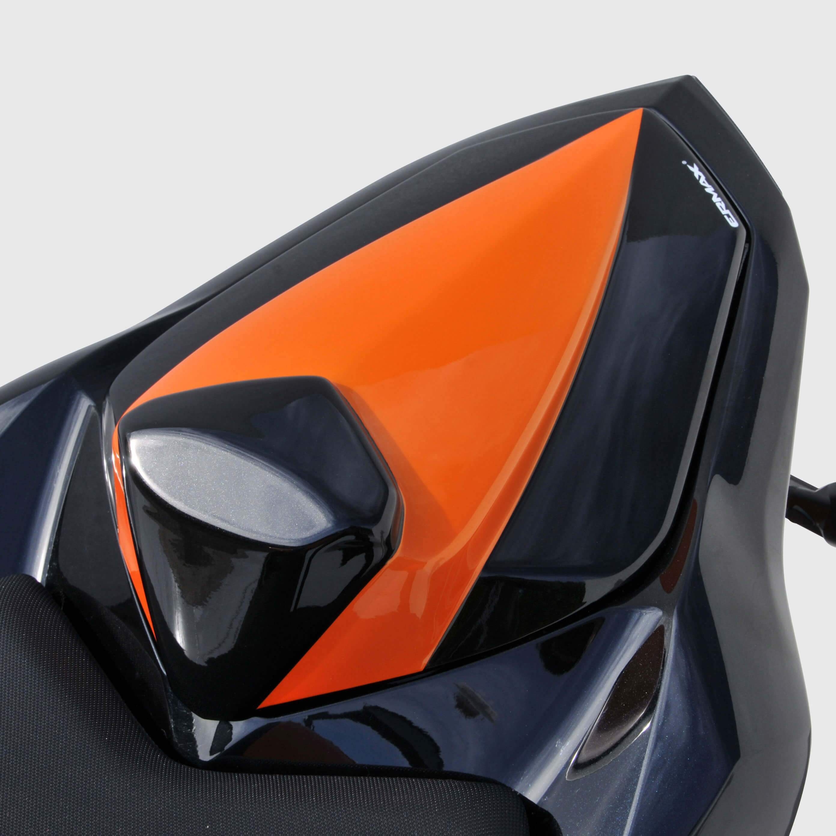 Ermax Seat Cowl | Met Orange /Met Black (Pearl Blazing Orange/Black Spark) | Kawasaki Z 800 E 2013>2013 -  Shop name