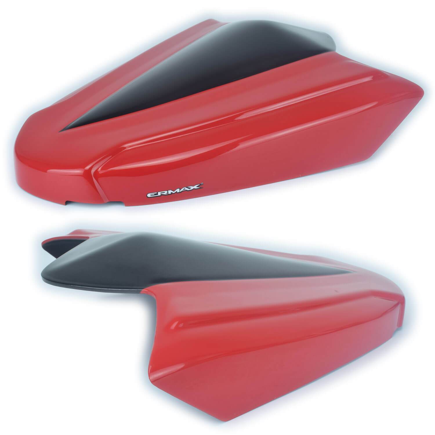 Ermax Seat Cowl | Met Red/Met Black(Pearl Mira Red/Pearl Nebular Black) | Suzuki SFV 650 Gladius 2010>2010-E850401094-Seat Cowls-Pyramid Plastics