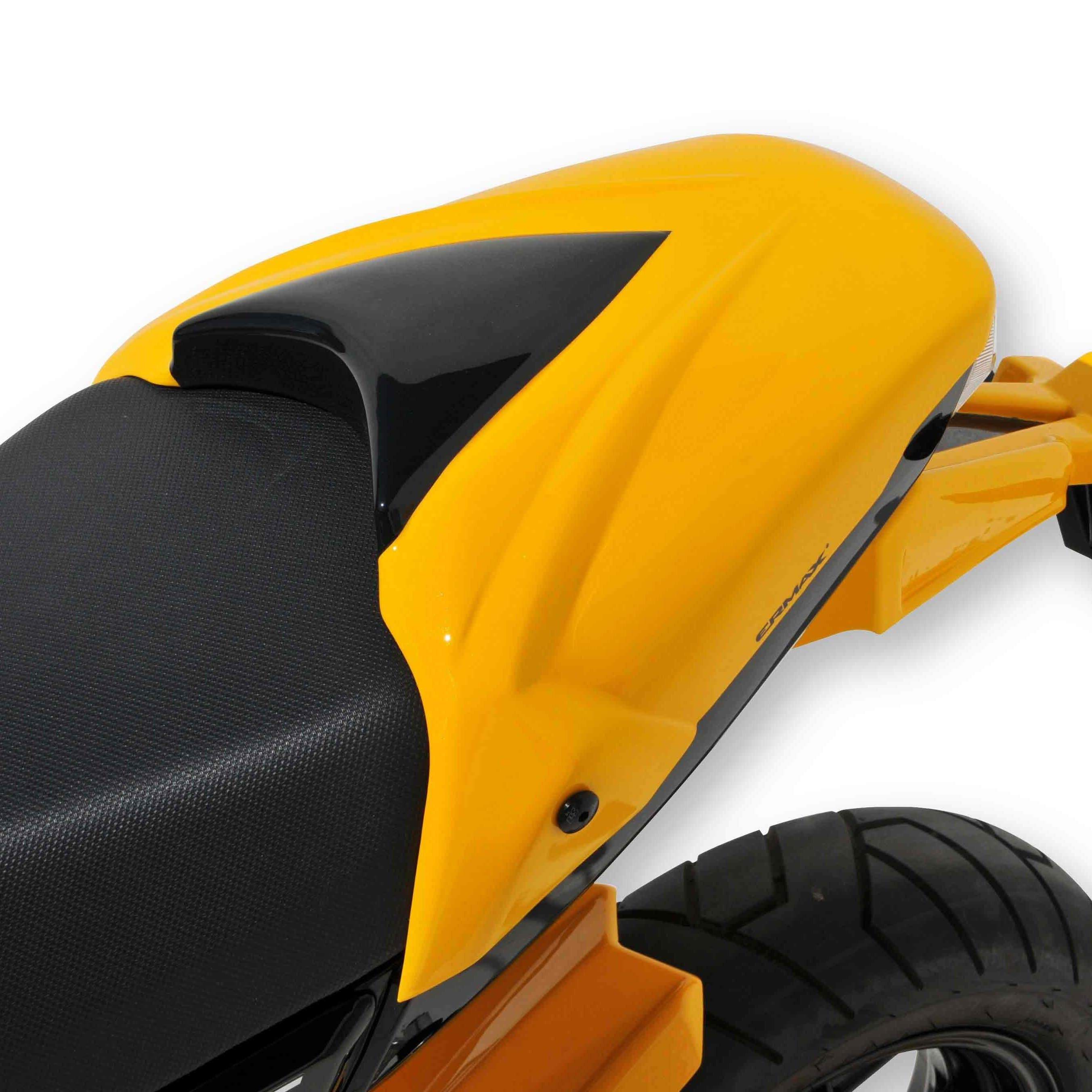 Ermax Seat Cowl | Metallic Black (Asteroid Black) | Honda MSX 125 2013>2015-E850165138-Seat Cowls-Pyramid Motorcycle Accessories