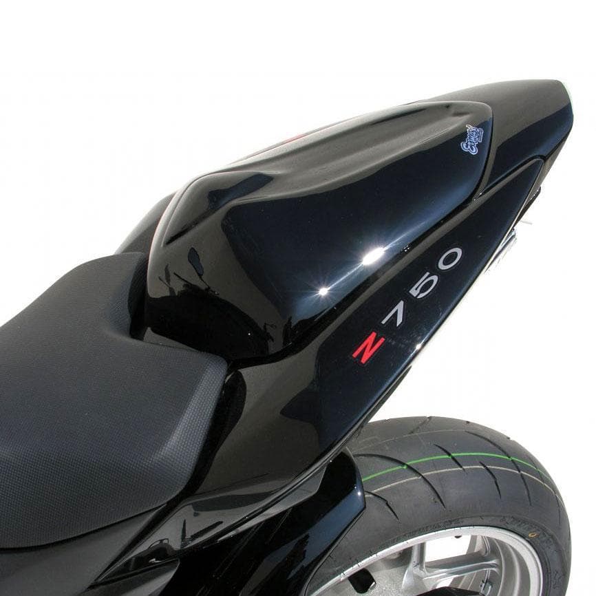Ermax Seat Cowl | Metallic Black (Diablo Black) | Kawasaki Z 750 2009>2009-E850365060-Seat Cowls-Pyramid Motorcycle Accessories