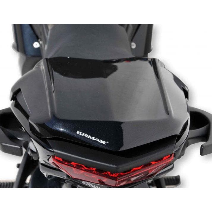 Ermax Seat Cowl | Metallic Black Grey Flake (Metallic Spark Black) | Kawasaki Ninja 650 R 2012>2016-E850367082-Seat Cowls-Pyramid Motorcycle Accessories