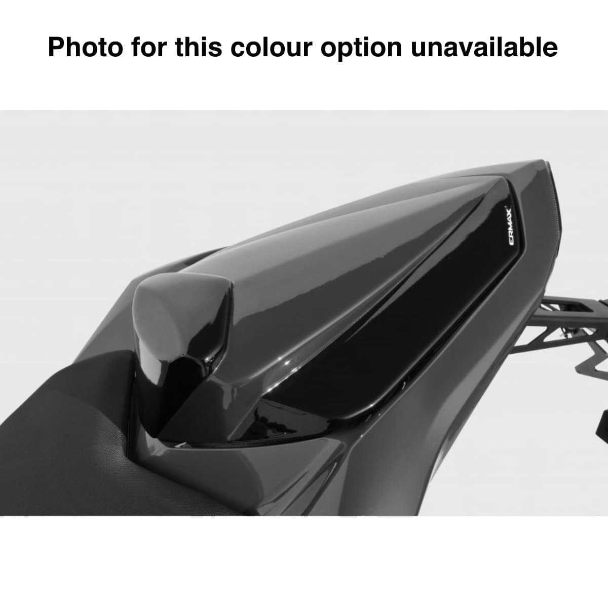 Ermax Seat Cowl | Metallic Black Grey Flake (Metallic Spark Black) | Kawasaki Z 800 E 2013>2016-E850367084-Seat Cowls-Pyramid Motorcycle Accessories
