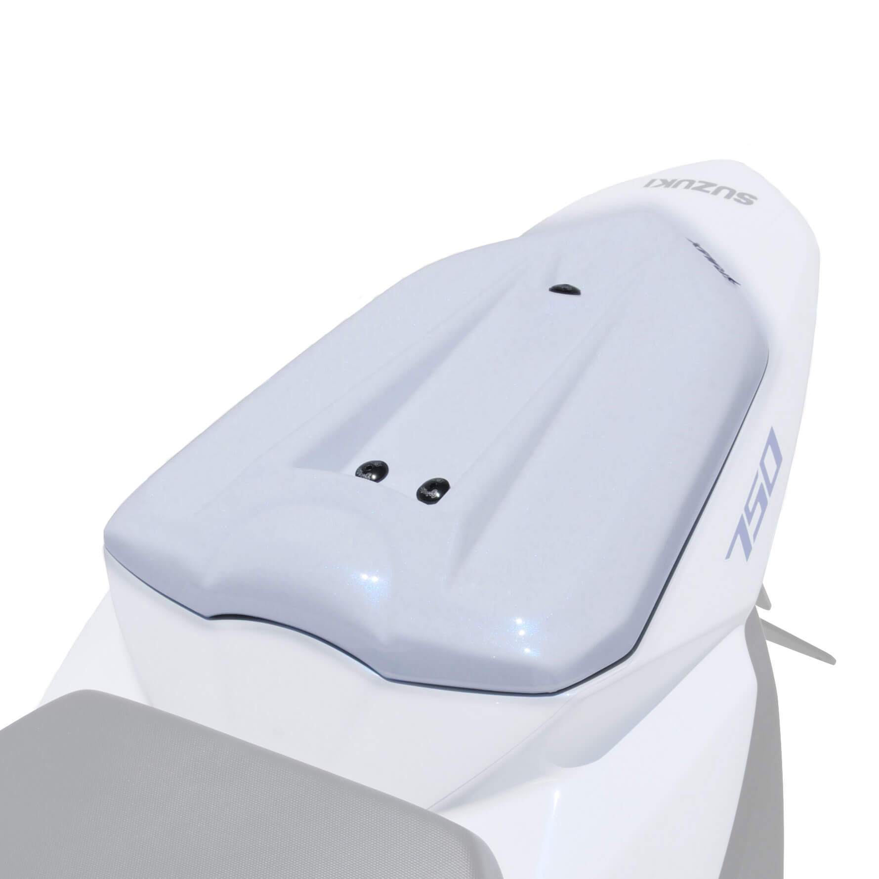 Ermax Seat Cowl | Metallic White (Pearl Glacier White) | Suzuki GSR 750 2011>2015 -  Shop name