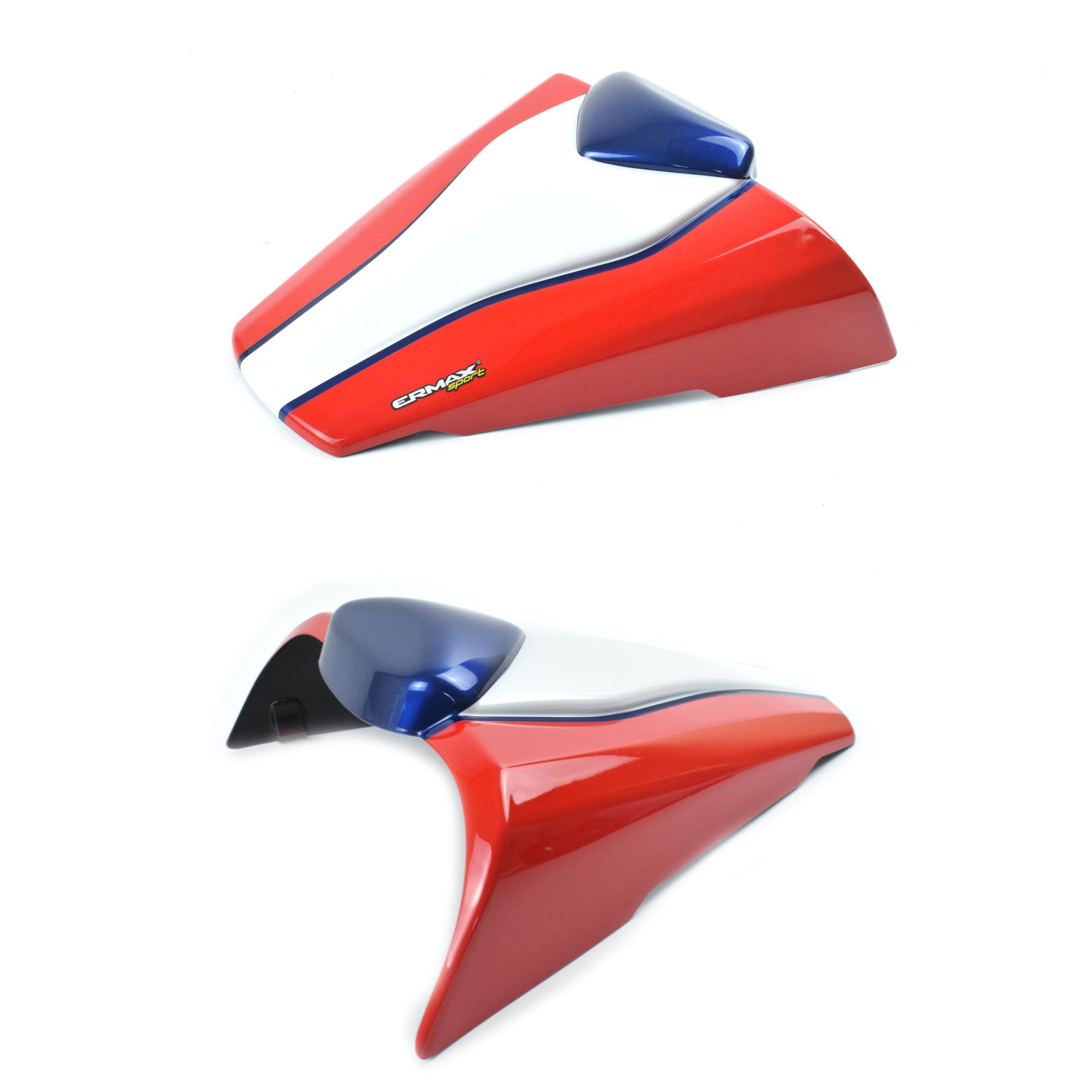 Ermax Seat Cowl | Tricolore (HRC/Red/White/Blue) | Honda CB 650 F 2014>2016-E850177150-Seat Cowls-Pyramid Plastics