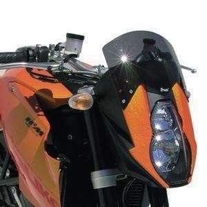 Ermax Sport Screen | Black | KTM 990 Superduke 2006>2006-E015456001-Screens-Pyramid Plastics