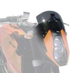 Ermax Sport Screen | Black | KTM 990 Superduke 2006>2006-E015456001-Screens-Pyramid Motorcycle Accessories