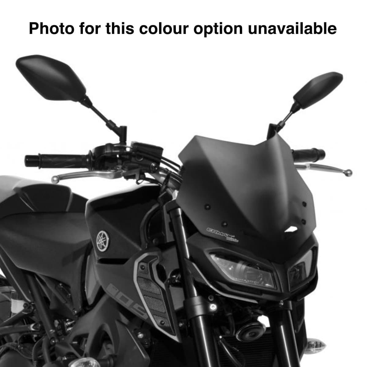 Ermax Sport Screen | Black (Opaque) | Yamaha MT-09 2017>2020 -  Shop name