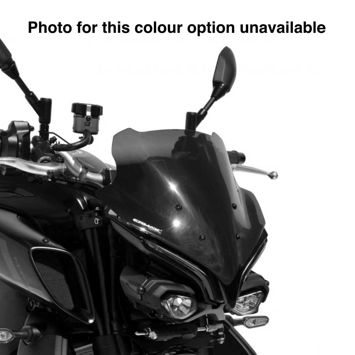 Ermax Sport Screen | Black (Opaque) | Yamaha MT-10 2022>Current-E0302Z02-56-Screens-Pyramid Motorcycle Accessories