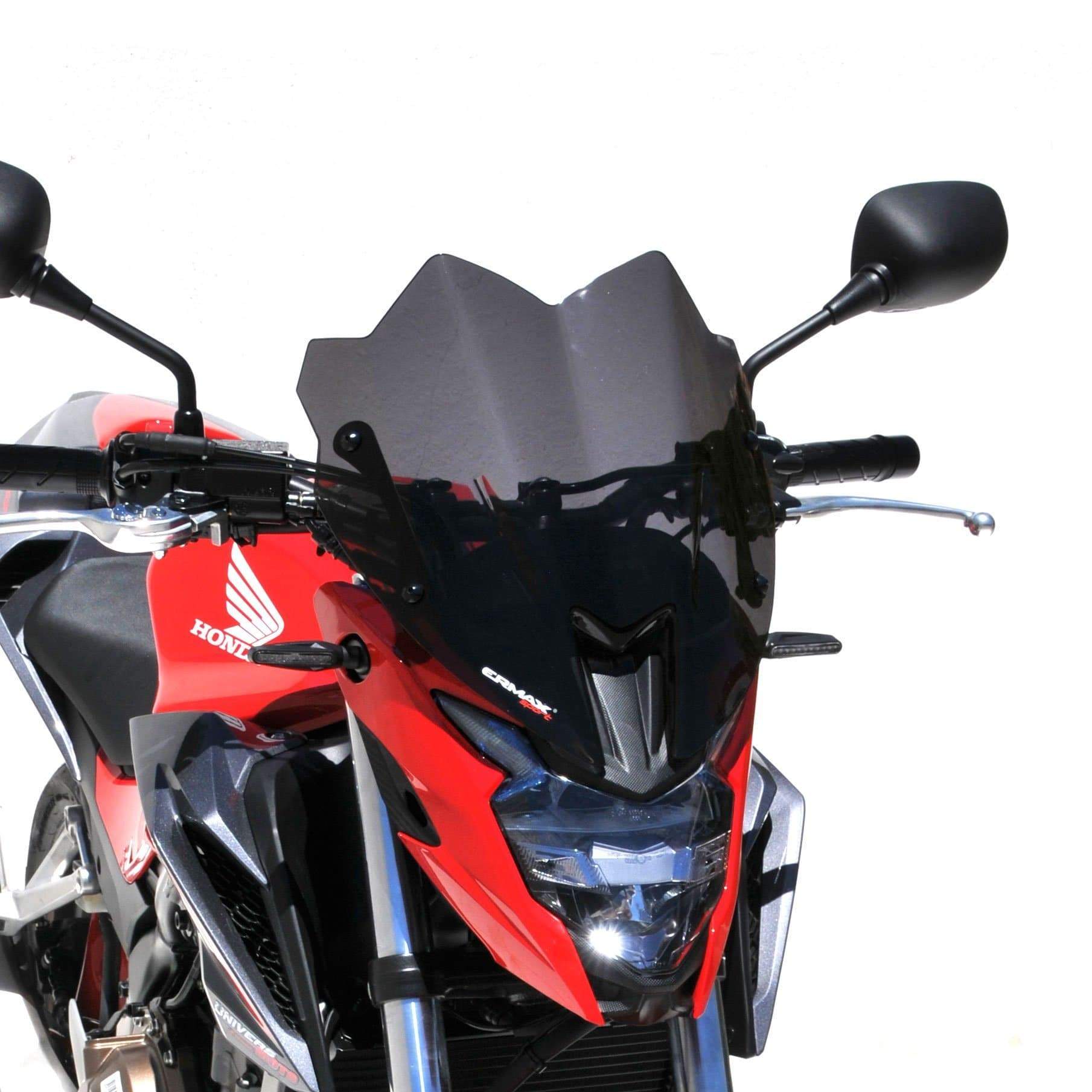 Ermax Sport Screen | Clear | Honda CB 500 F 2016>2018-Screens-Pyramid Motorcycle Accessories