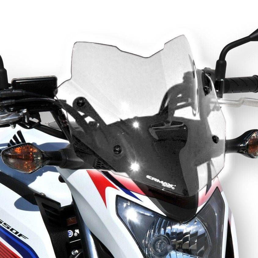 Ermax Sport Screen | Clear | Honda CB 650 F 2014>2016-E030101150-Screens-Pyramid Motorcycle Accessories