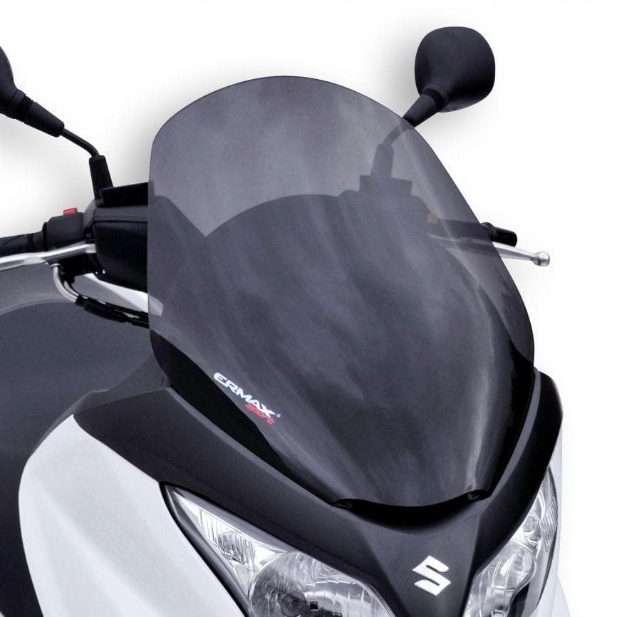 Ermax Sport Screen | Clear | Suzuki Burgman 125 2007>2016-E030401084-Screens-Pyramid Motorcycle Accessories