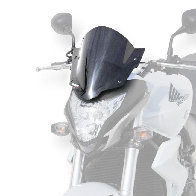 Ermax Sport Screen | Dark Smoke | Honda CB 600 F Hornet 2011>2013-E030103S98-Screens-Pyramid Motorcycle Accessories