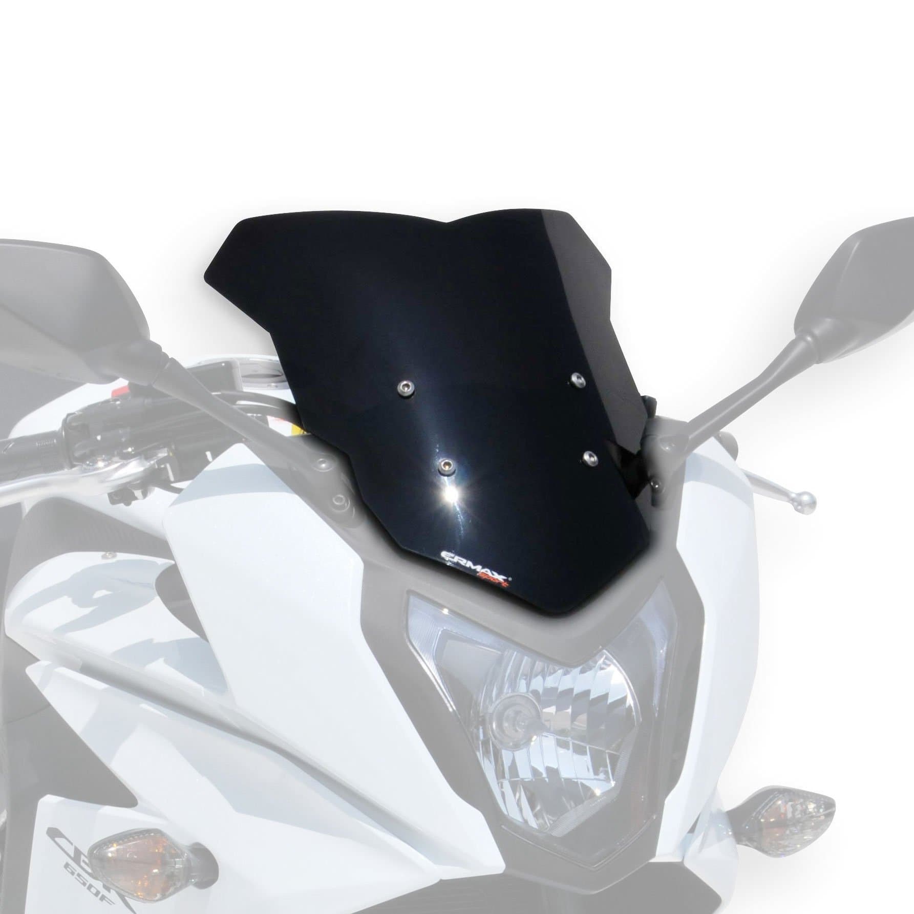 Ermax Sport Screen | Dark Smoke | Honda CBR 650 F 2014>2016-Screens-Pyramid Motorcycle Accessories