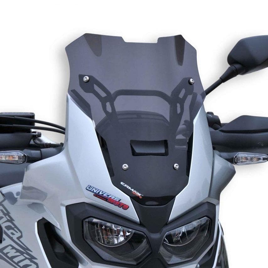 Ermax Sport Screen | Dark Smoke | Honda CRF 1000 L Africa Twin Adventure Sports 2018>2019-E030103099-Screens-Pyramid Motorcycle Accessories