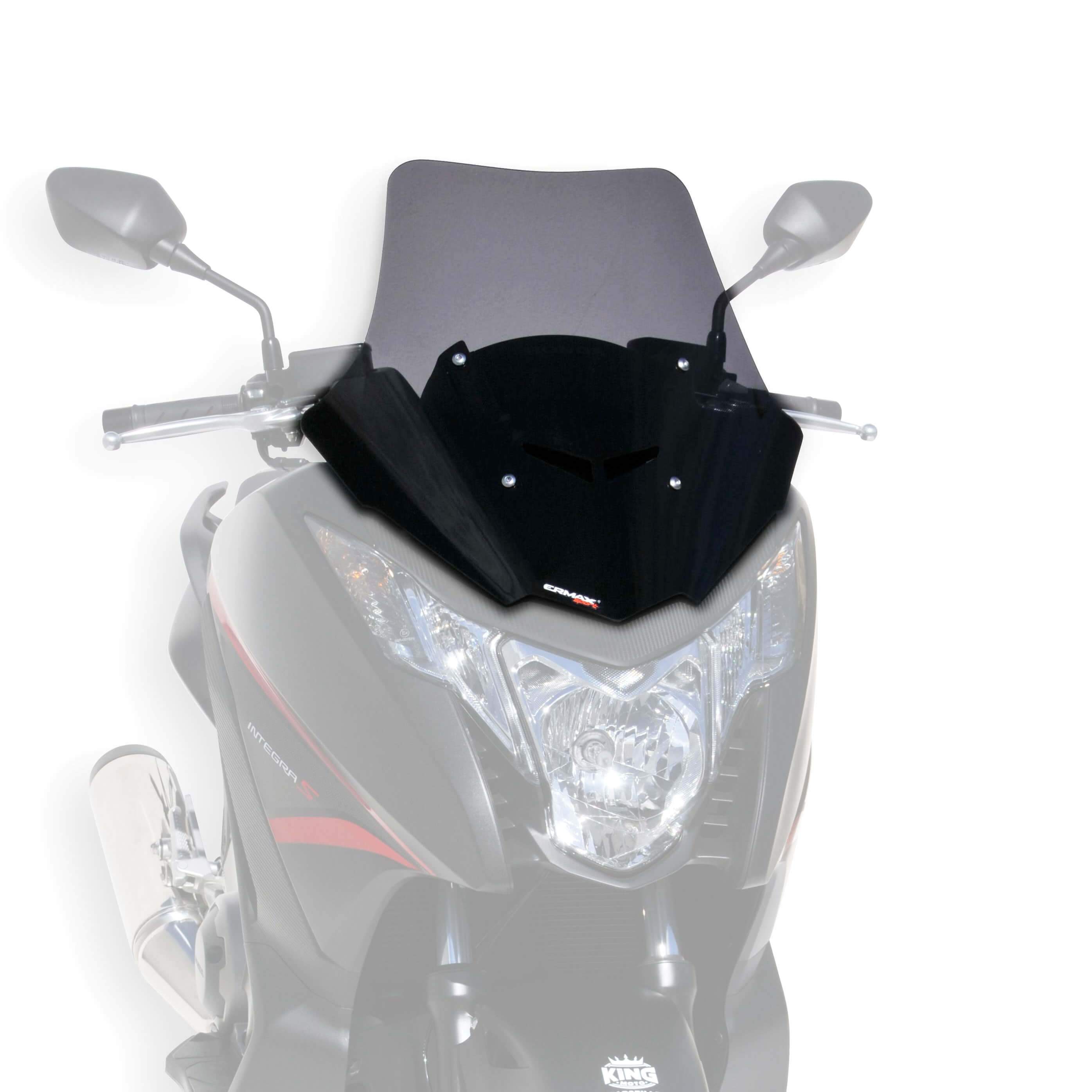 Ermax Sport Screen | Dark Smoke | Honda NC 750 D Integra 2014>2016-E030103143-Screens-Pyramid Motorcycle Accessories