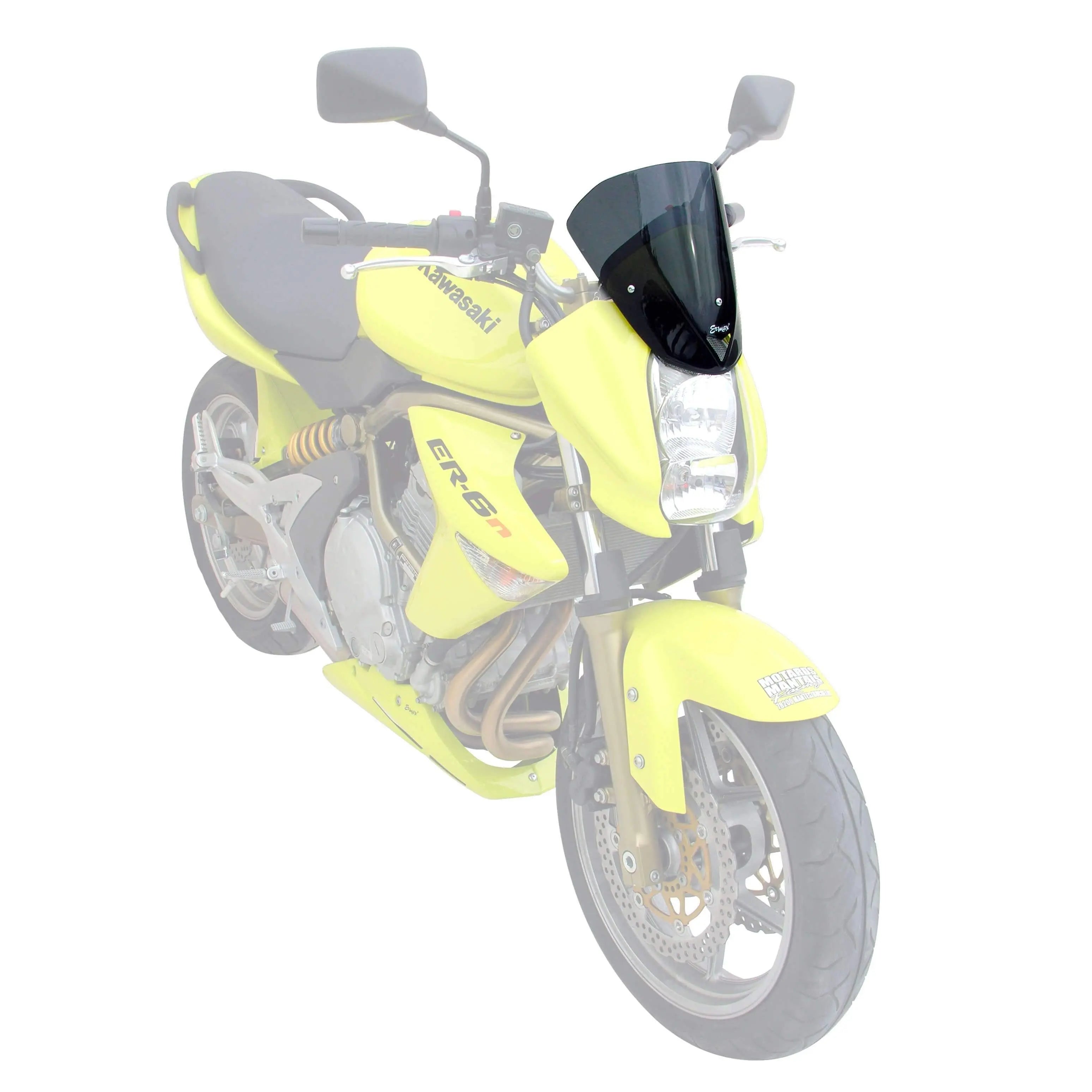 Ermax Sport Screen | Dark Smoke | Kawasaki ER-6N 2006>2008 -  Shop name