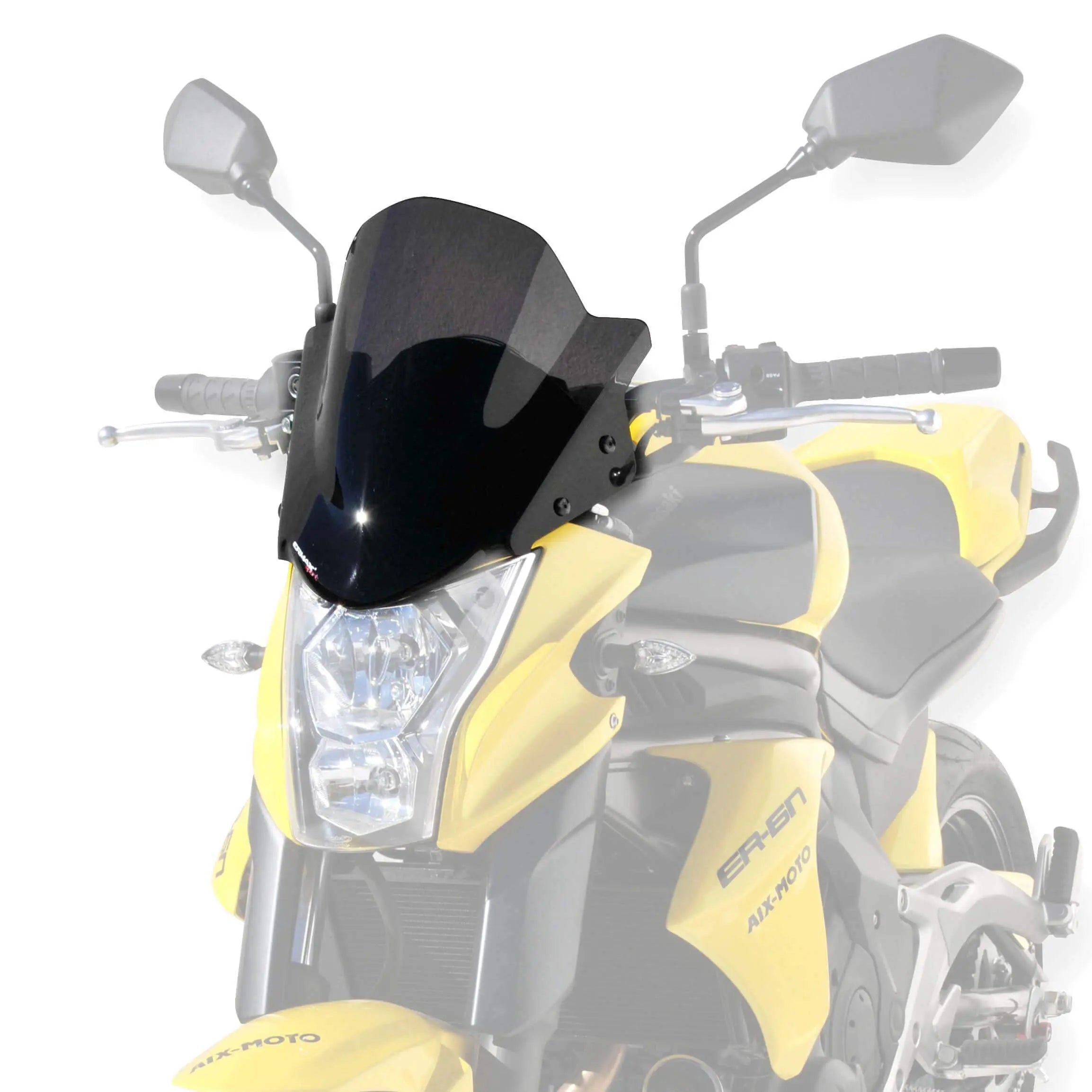 Ermax Sport Screen | Dark Smoke | Kawasaki ER-6N 2012>2016 -  Shop name