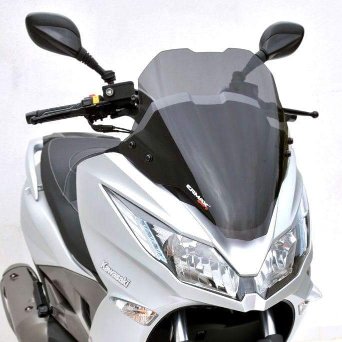 Ermax Sport Screen | Dark Smoke | Kawasaki J 300 2014>2016-Screens-Pyramid Motorcycle Accessories