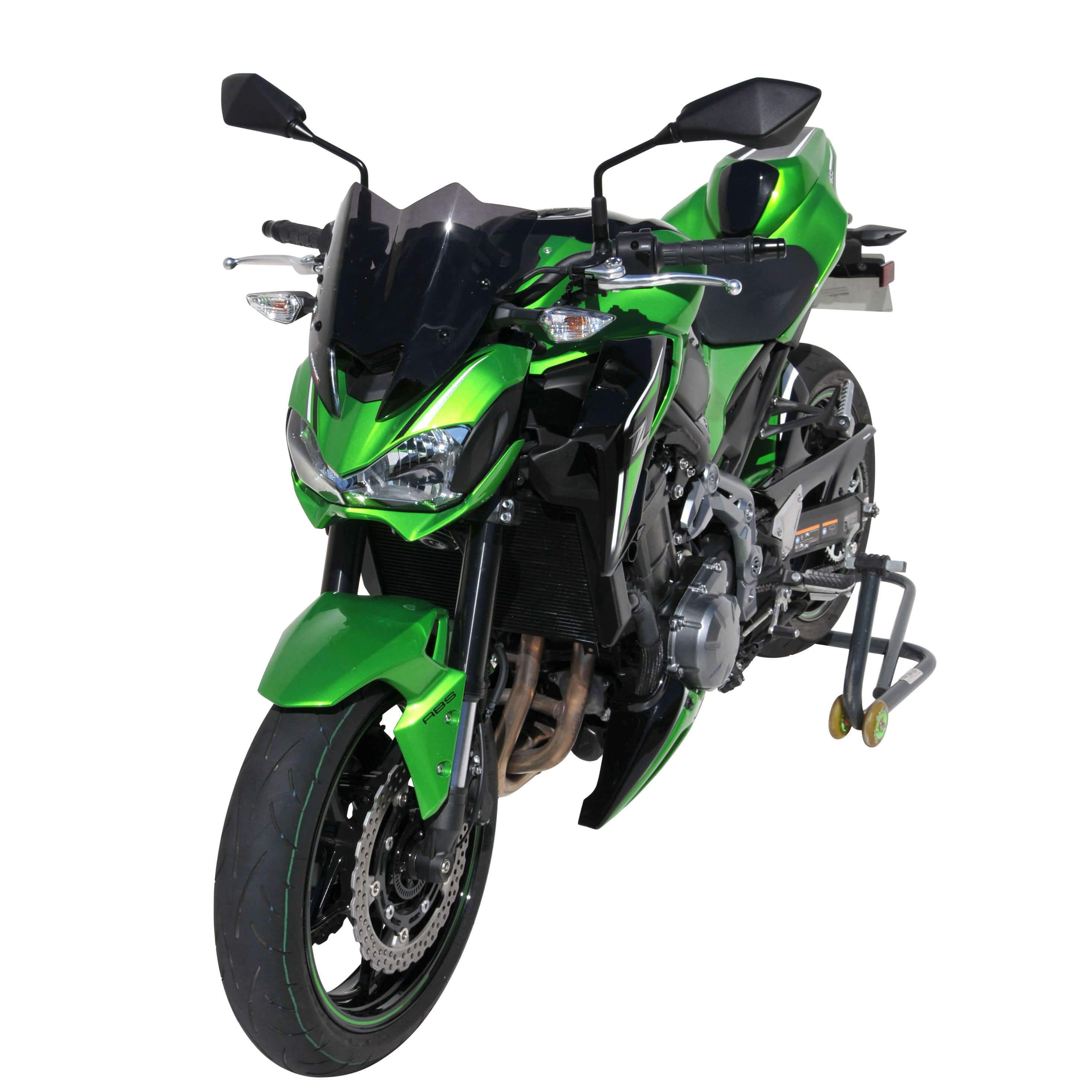 Ermax Sport Screen | Dark Smoke | Kawasaki Z 900 2017>Current-E0303096-03-Screens-Pyramid Motorcycle Accessories