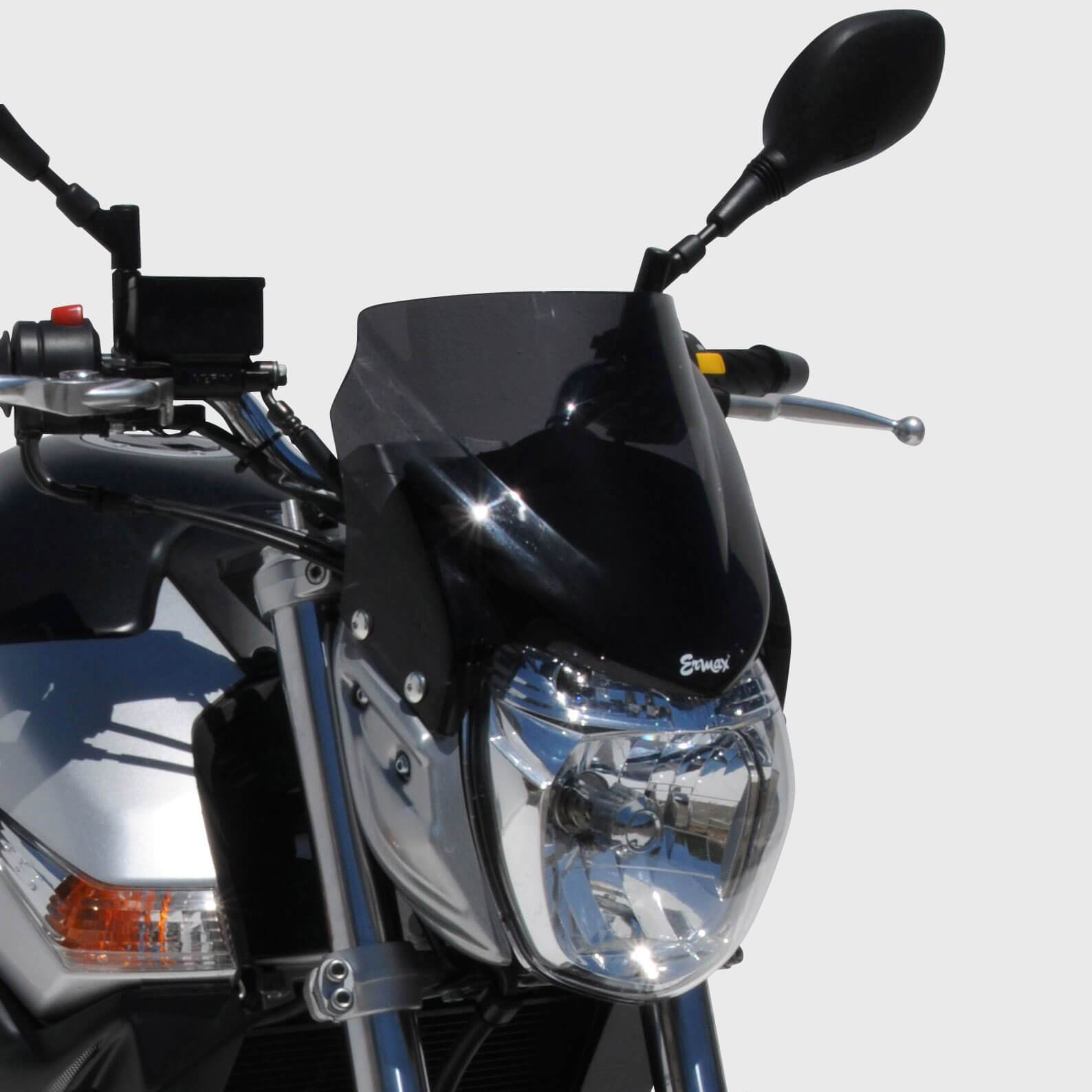 Ermax Sport Screen | Dark Smoke | Suzuki GSR 600 2006>2011-E070403080-Screens-Pyramid Motorcycle Accessories