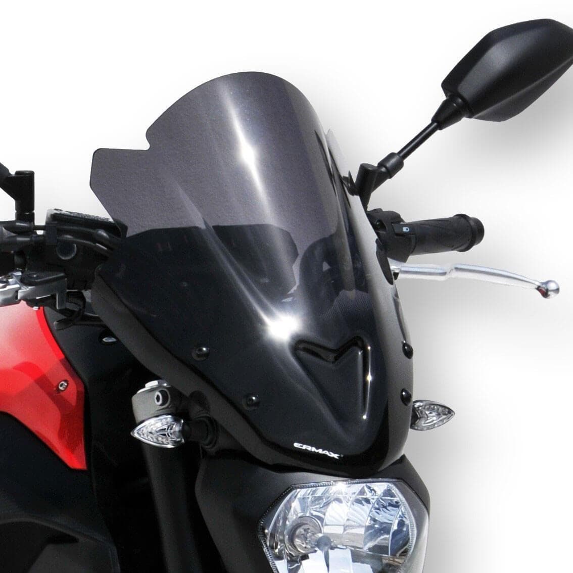 Ermax Sport Screen | Dark Smoke | Yamaha MT-07 2014>2017-E060203121-Screens-Pyramid Motorcycle Accessories