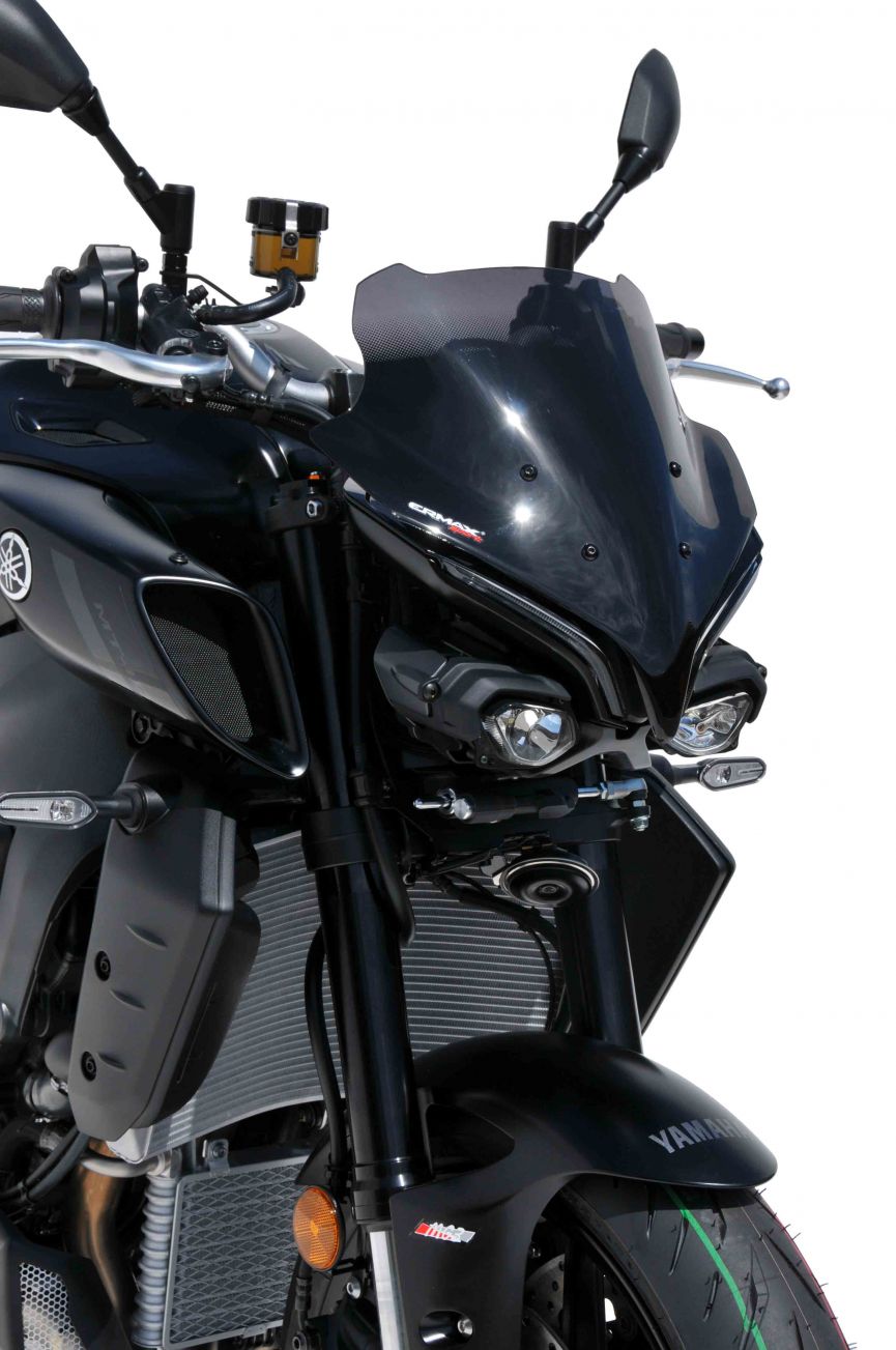Ermax Sport Screen | Dark Smoke | Yamaha MT-10 2022>Current-E0302Z02-03-Screens-Pyramid Motorcycle Accessories
