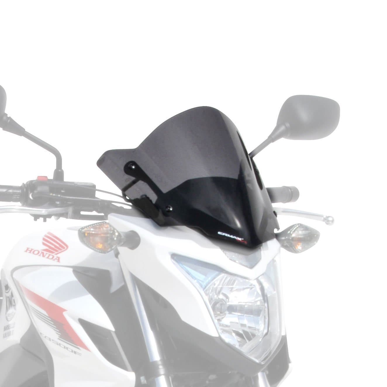 Ermax Sport Screen | Light Smoke | Honda CB 500 F 2013>2015-E030154135-Screens-Pyramid Plastics