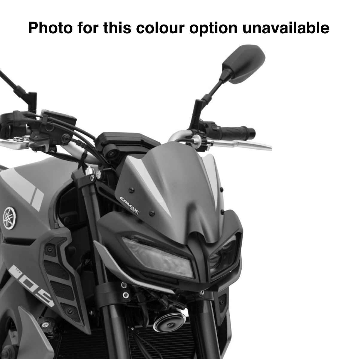Ermax Sport Screen | Nimbus Grey/Night Fluo [BNS4] | Yamaha MT-09 2017>2019 -   Pyramid Motorcycle Accessories