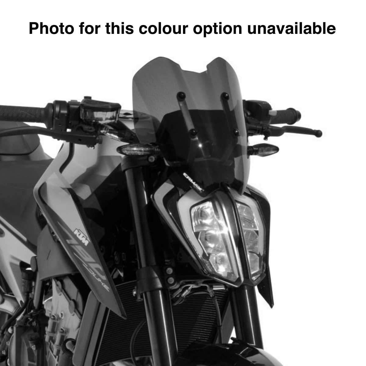 Ermax Sport Screen | Orange Fluo | KTM 890 Duke 2020>Current-Screens-Pyramid Motorcycle Accessories