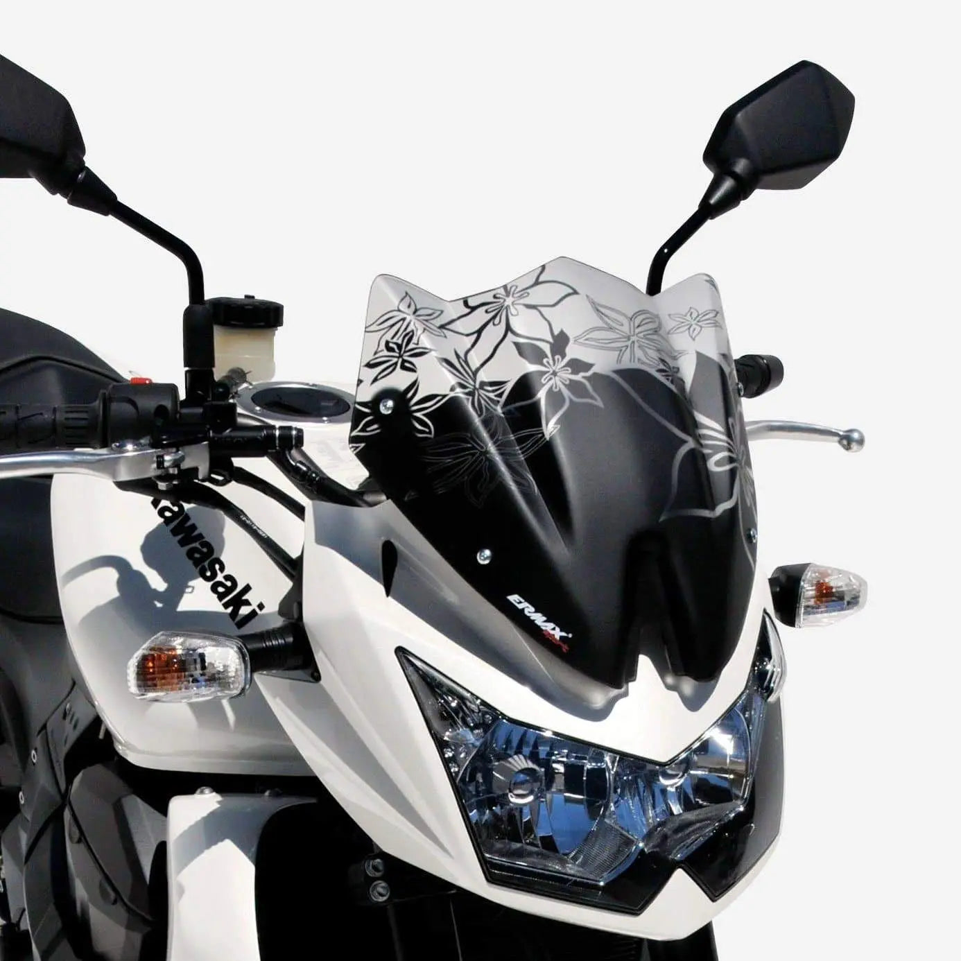 Ermax Sport Screen | Satin Black (Opaque) | Kawasaki Z 750 2007>2012 -  Shop name