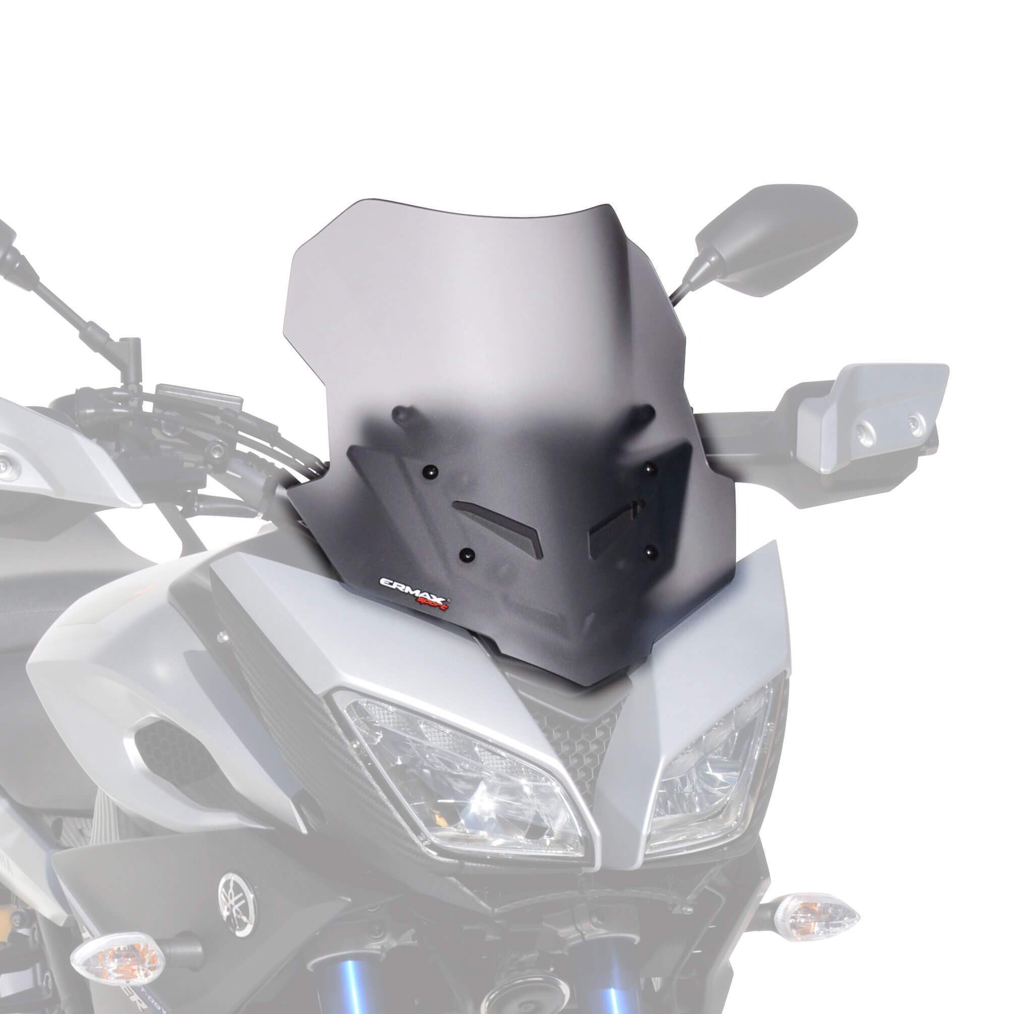 Ermax Sport Screen | Satin Grey | Yamaha Tracer 900 2015>2017-E030283125-Screens-Pyramid Motorcycle Accessories