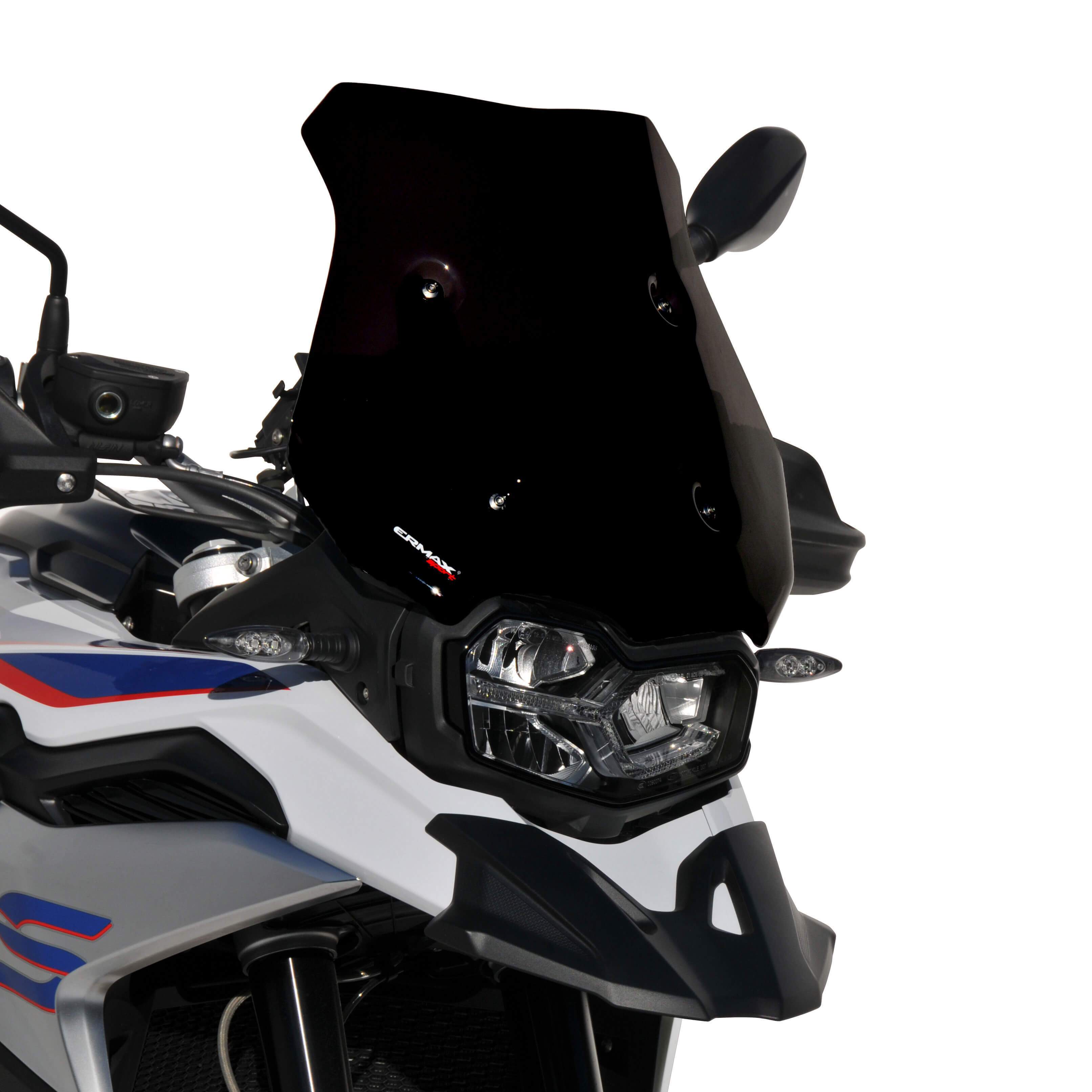 Ermax Sport Touring Screen | Black | BMW F850 GS 2018>Current-E0310045-56-Screens-Pyramid Motorcycle Accessories