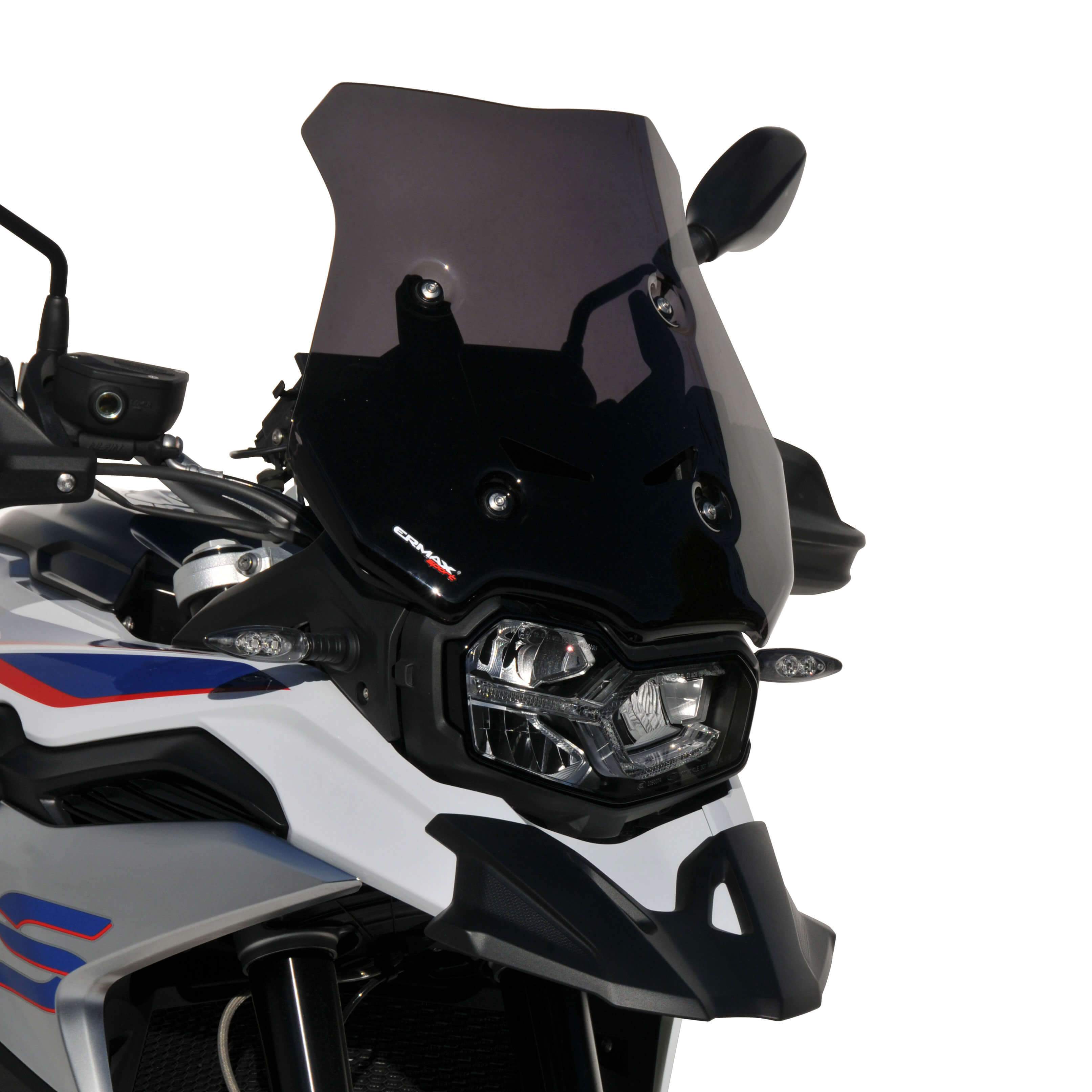Ermax Sport Touring Screen | Dark Smoke | BMW F850 GS 2018>Current-E0310045-03-Screens-Pyramid Motorcycle Accessories
