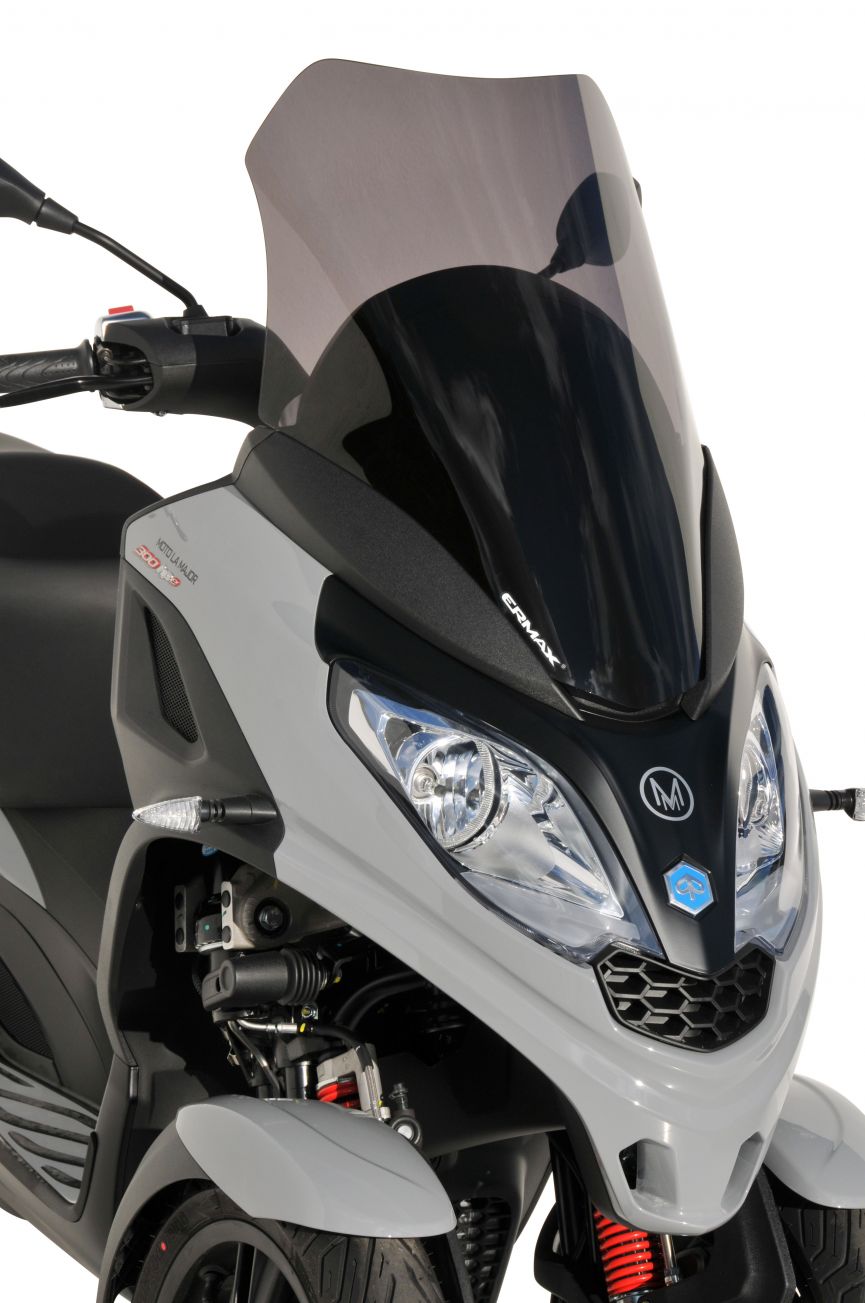 Ermax Sport Touring Screen | Dark Smoke | Piaggio MP3 300 HPE 2019>Current-EST53016-03-Screens-Pyramid Motorcycle Accessories