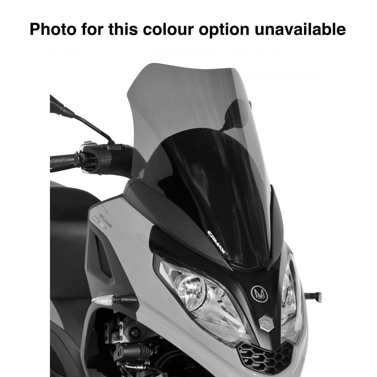 Ermax Sport Touring Screen | Satin Black (Opaque) | Piaggio MP3 300 HPE 2019>Current -  Shop name
