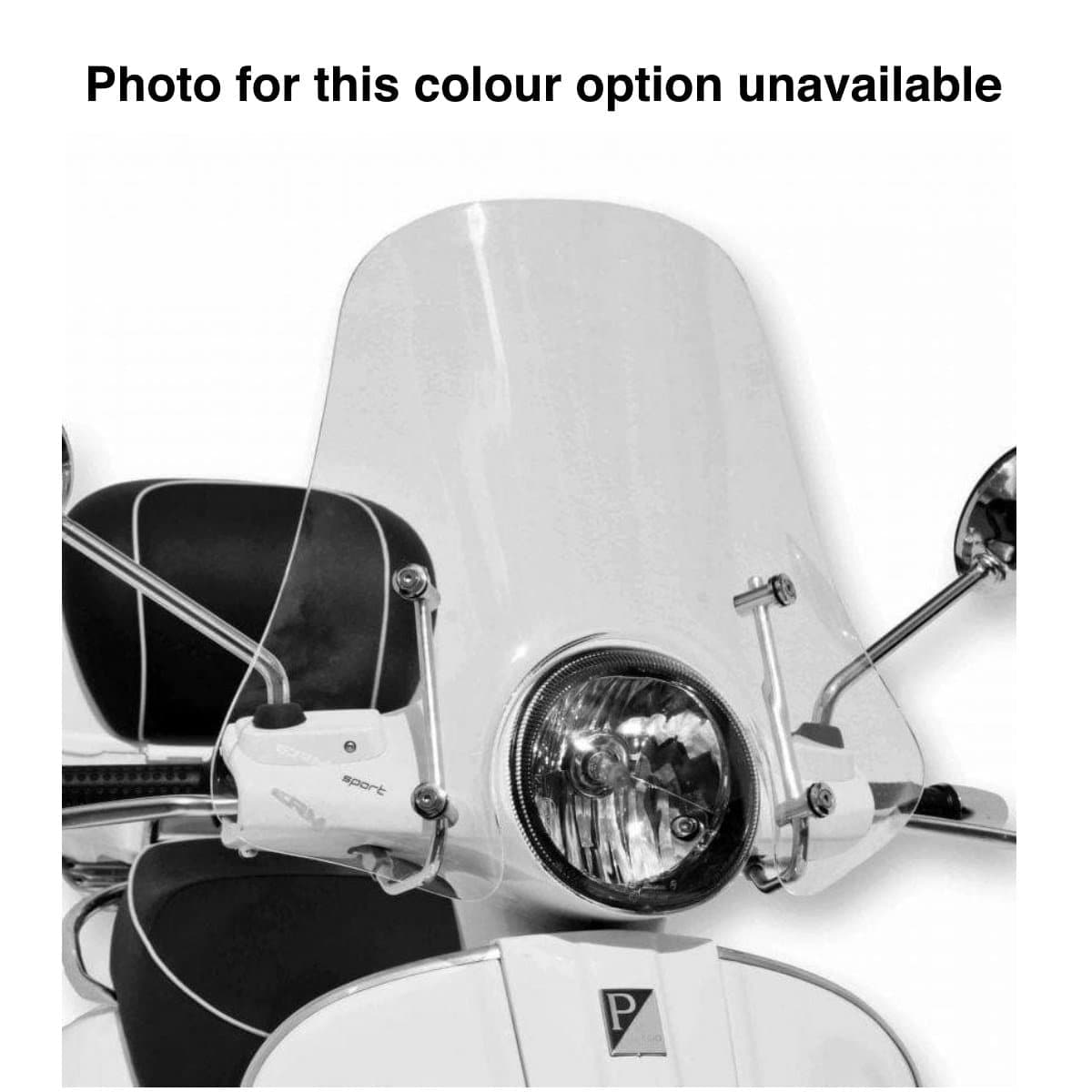 Ermax Sportivo Screen | Clear | Piaggio Vespa PX 125 2011>2015-ESP1301005-Screens-Pyramid Motorcycle Accessories