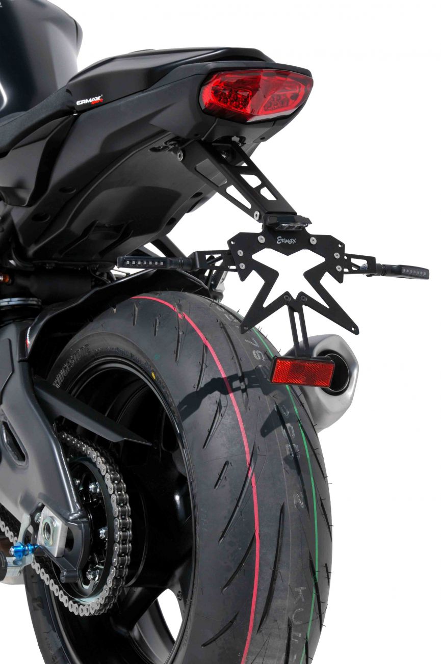 Ermax Tail Tidy | Black | Yamaha MT-10 SP 2022>Current-Tail Tidies-Pyramid Motorcycle Accessories