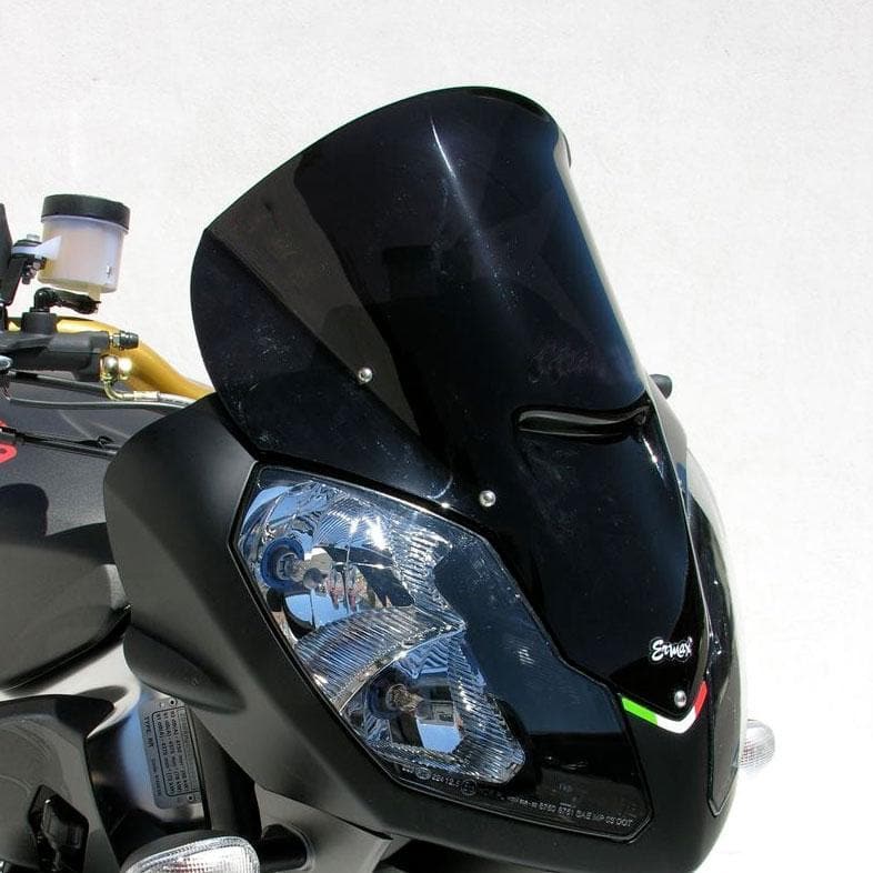 Ermax Touring Screen | Black | Aprilia Tuono 1000 R 2006>2011-E010856071-Screens-Pyramid Motorcycle Accessories