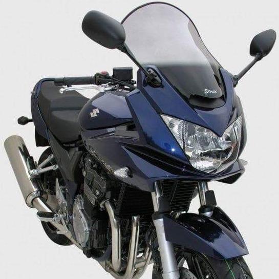 Ermax Touring Screen | Black (Opaque) | Suzuki GSF 1250 S Bandit 2006>2014-Screens-Pyramid Motorcycle Accessories