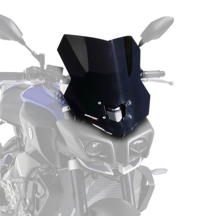 Ermax Touring Screen | Black (Opaque) | Yamaha MT-10 2016>2021 -  Shop name