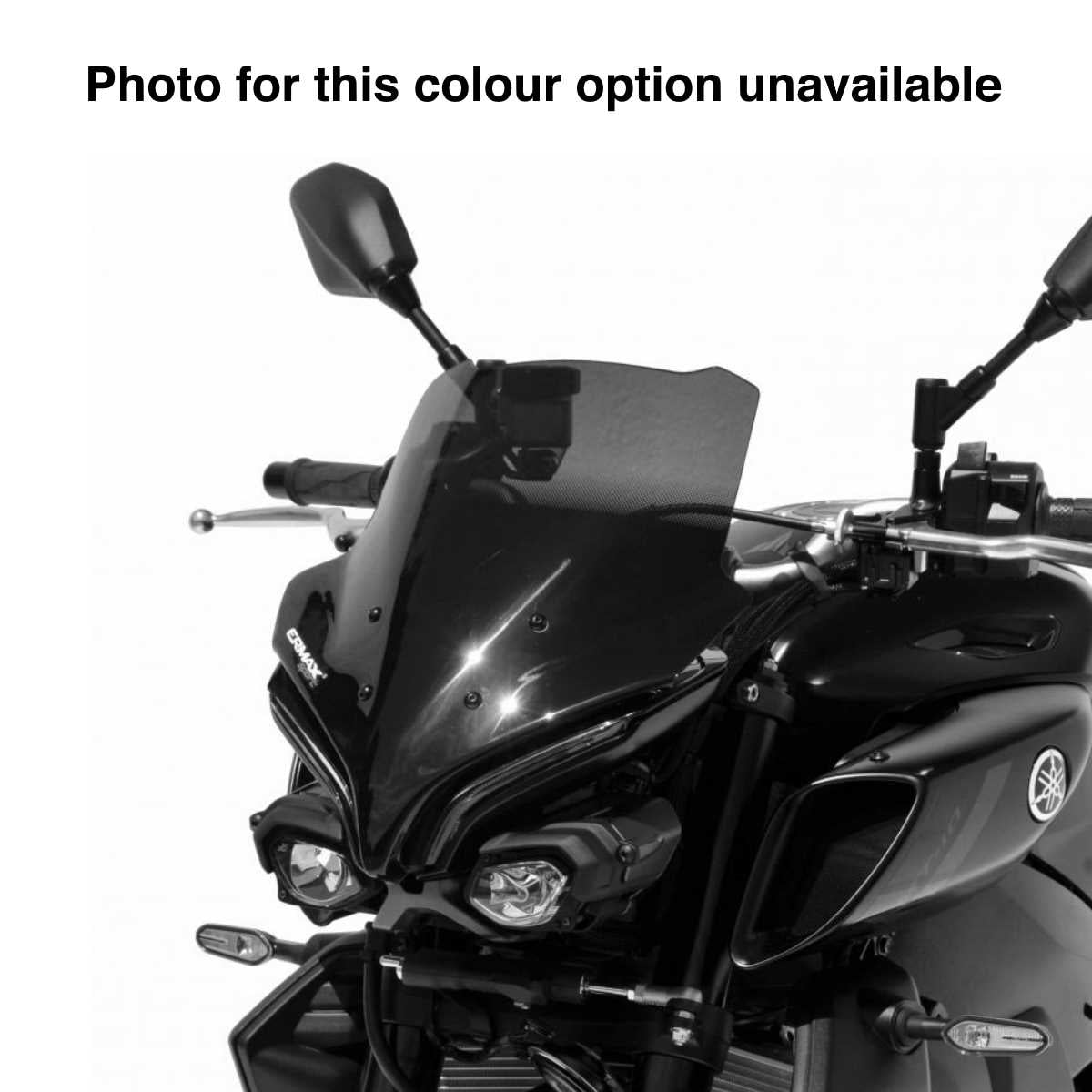 Ermax Touring Screen | Black (Opaque) | Yamaha MT-10 2022>Current-Screens-Pyramid Motorcycle Accessories