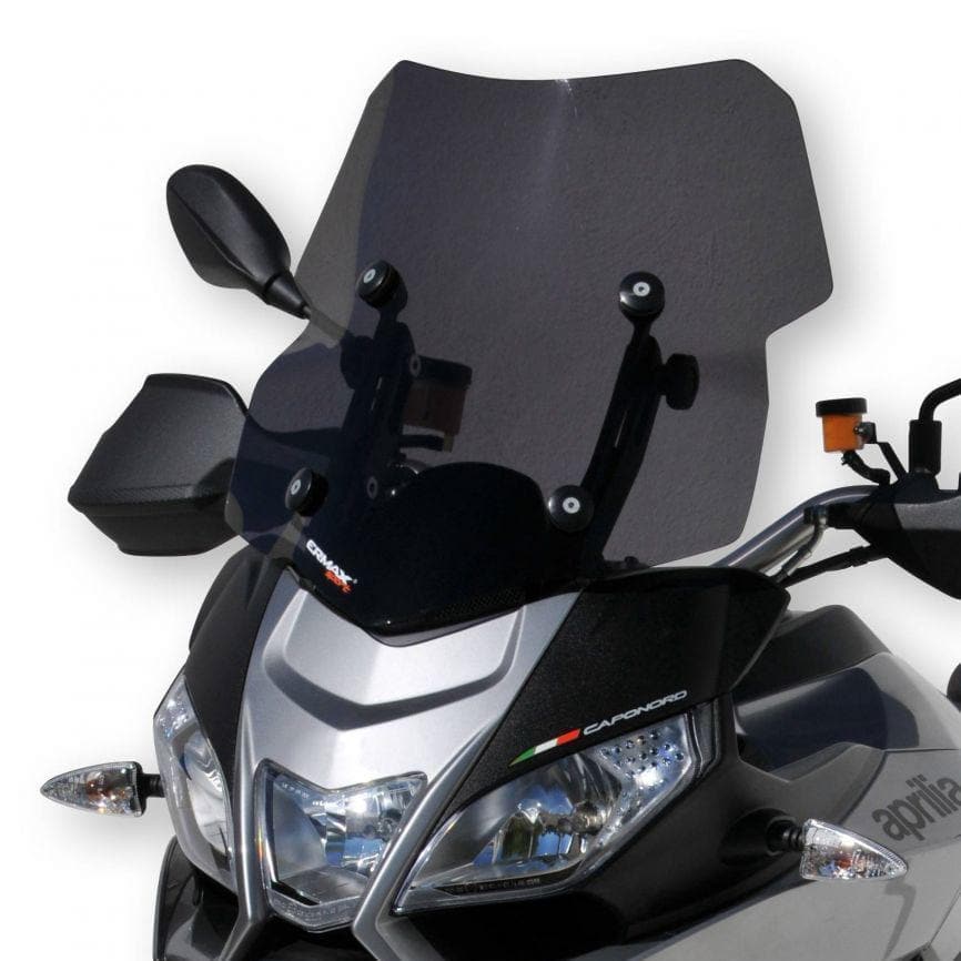 Ermax Touring Screen | Brown Smoke | Aprilia Caponord 1200 2012>2016-ETO0802040-Screens-Pyramid Motorcycle Accessories