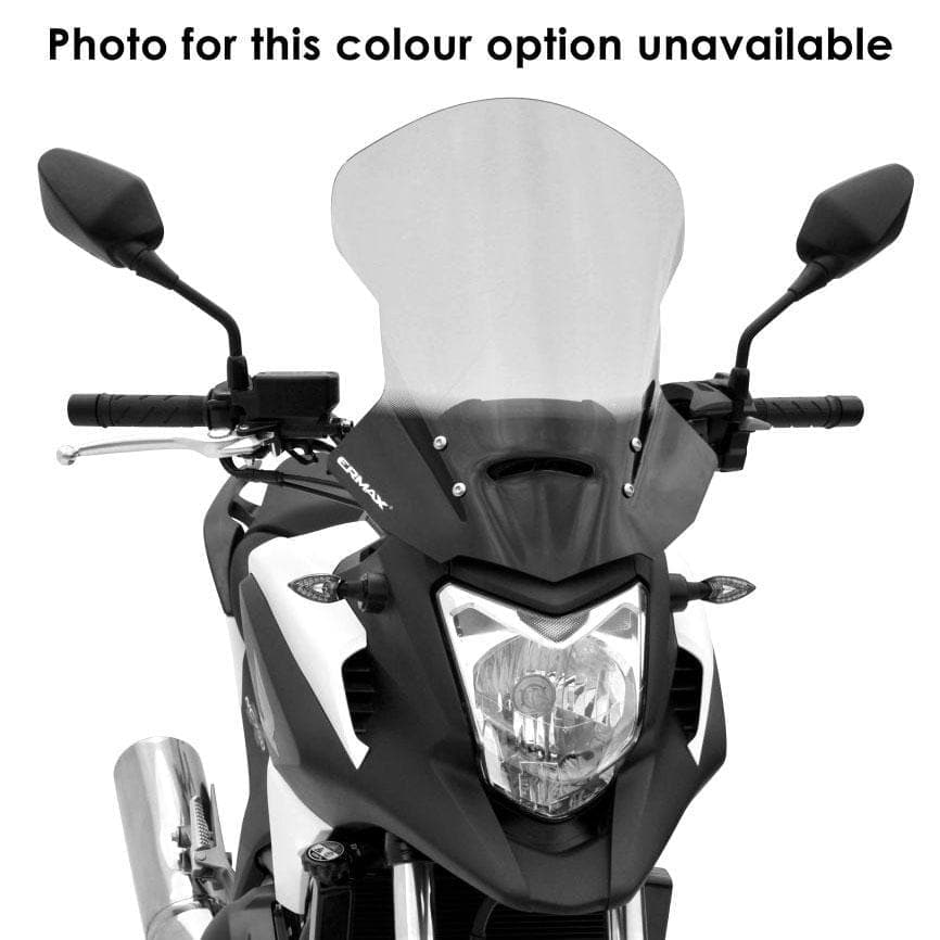Ermax Touring Screen | Brown Smoke | Honda NC 750 X 2014>2015-ETO0102141-Screens-Pyramid Motorcycle Accessories