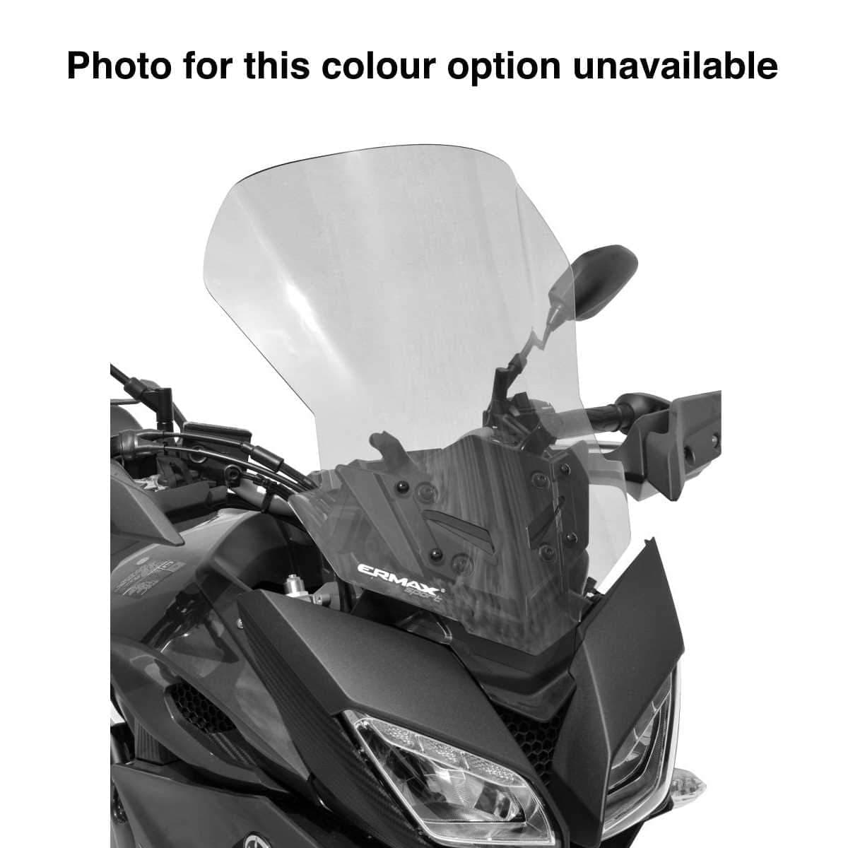 Ermax Touring Screen | Brown Smoke | Yamaha Tracer 900 2015>2017-Screens-Pyramid Motorcycle Accessories