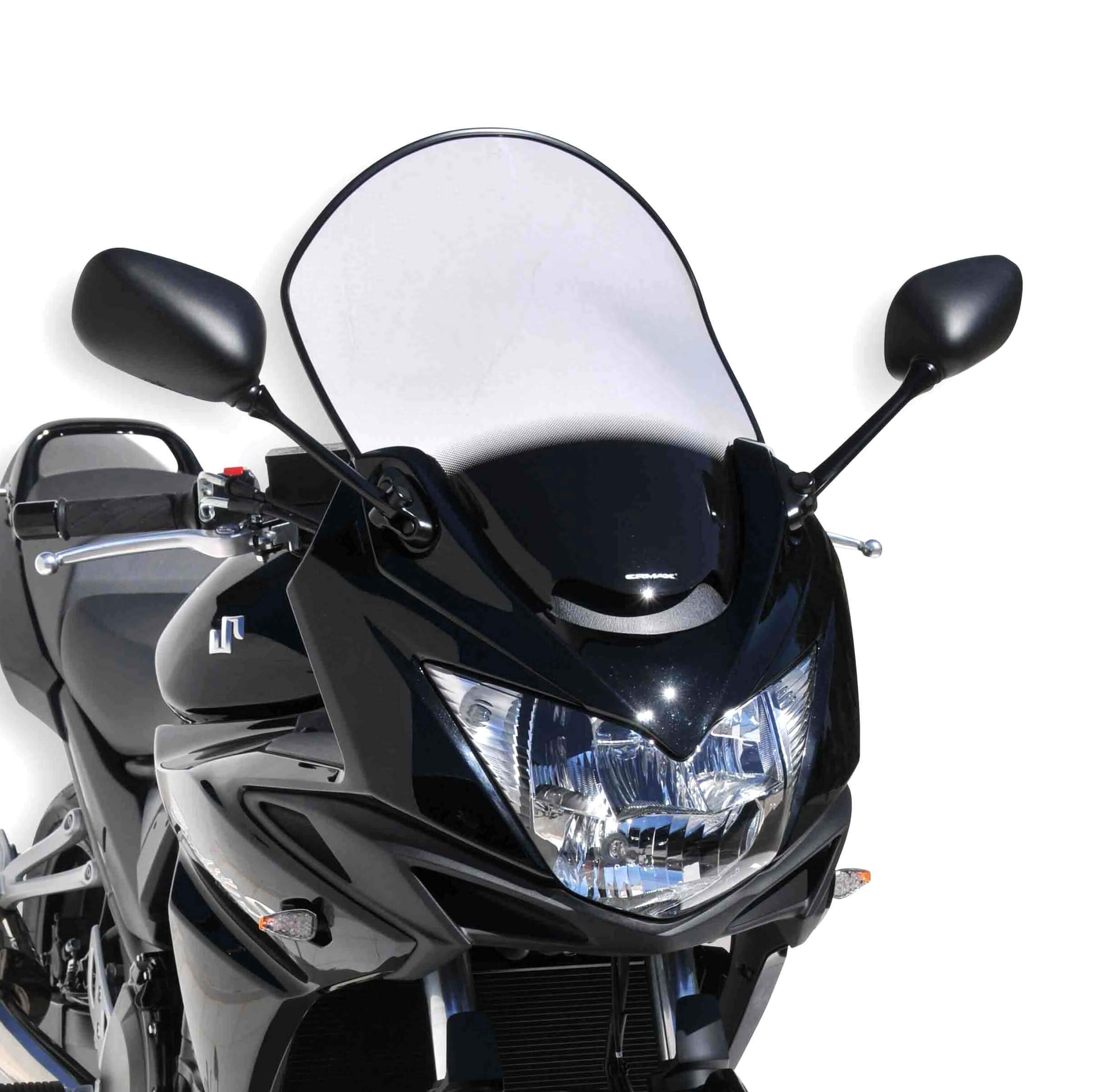 Ermax Touring Screen | Clear | Suzuki GSF 650 S Bandit 2005>2008-E010401075-Screens-Pyramid Motorcycle Accessories