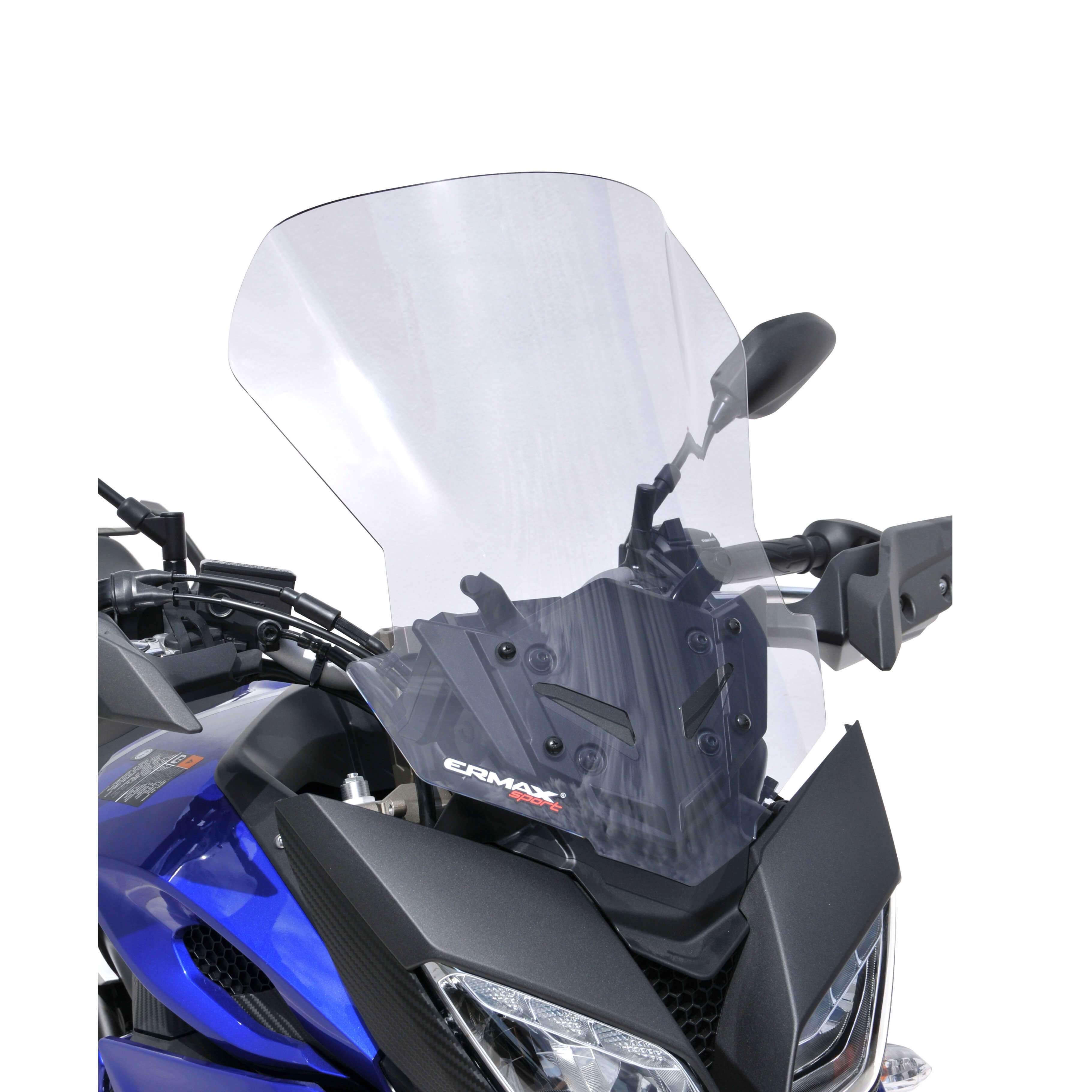 Ermax Touring Screen | Clear | Yamaha Tracer 900 2015>2017-E010201125-Screens-Pyramid Motorcycle Accessories