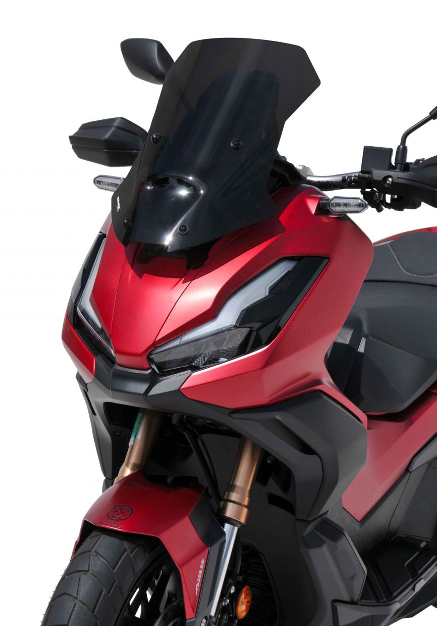 Ermax Touring Screen | Dark Smoke | Honda ADV 350 2022>Current-Screens-Pyramid Motorcycle Accessories