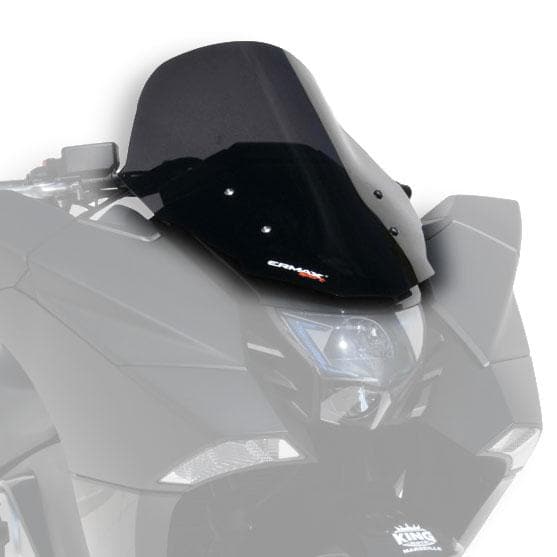Ermax Touring Screen | Dark Smoke | Honda NM4 Vultus 2014>2016-Screens-Pyramid Motorcycle Accessories