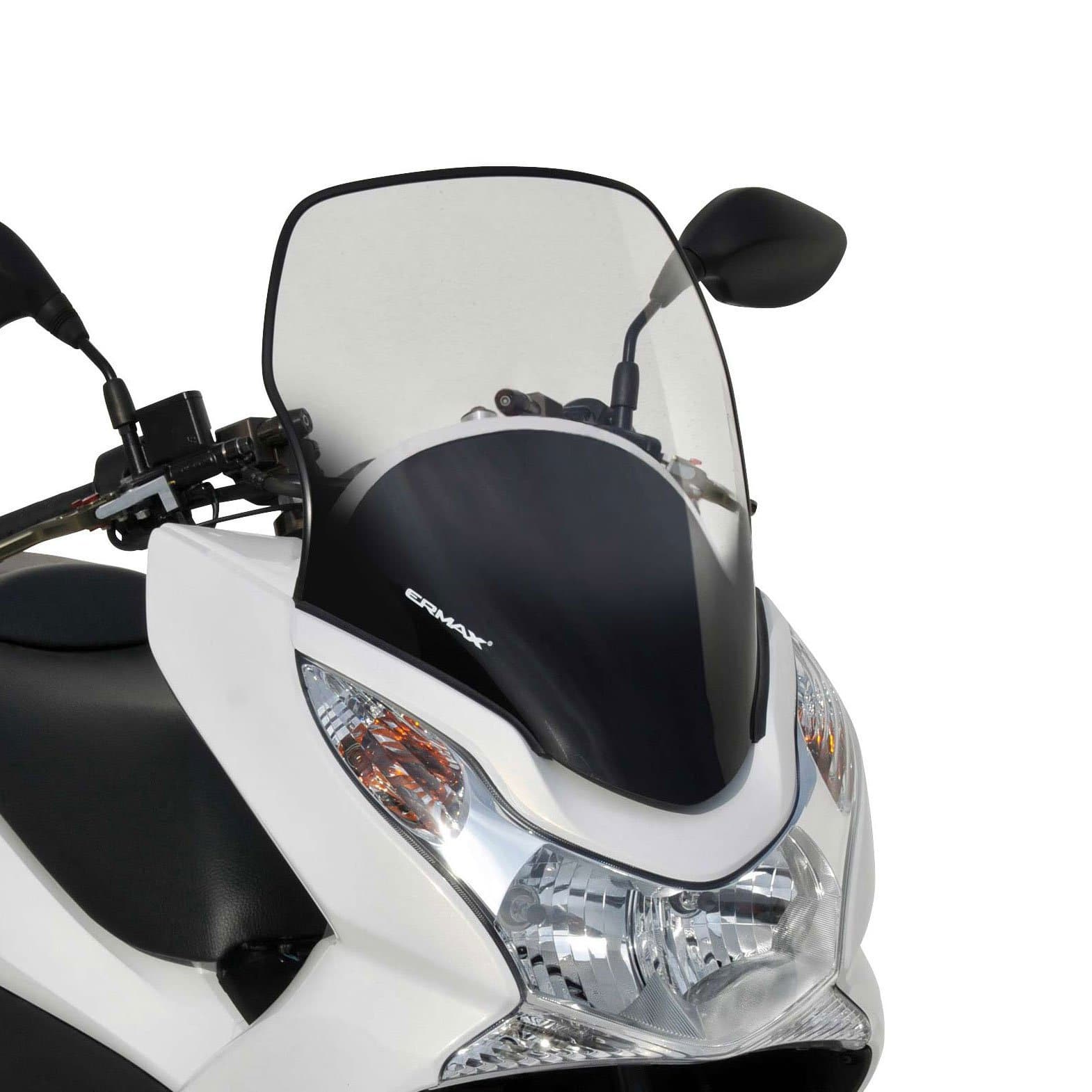 Ermax Touring Screen | Dark Smoke | Honda PCX 125 2010>2013-Screens-Pyramid Motorcycle Accessories