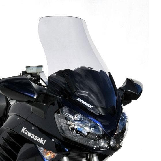 Ermax Touring Screen | Dark Smoke | Kawasaki GTR 1400 2010>2016-Screens-Pyramid Motorcycle Accessories